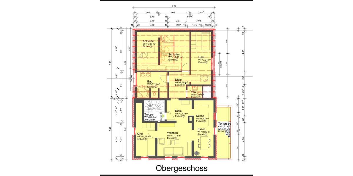 Etagenwohnung Michelau in Oberfranken - 4 Zimmer, 110 m&sup2;, 319.000&euro; | Angebot:26823818