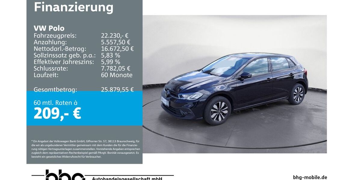 VW Polo 18.684 km 21.360 &euro; Durmersheim 76448