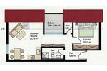 Dachgeschoßwohnung Schkeuditz - 2 Zimmer, 47 m&sup2;, 110.000&euro; | Angebot:26770731