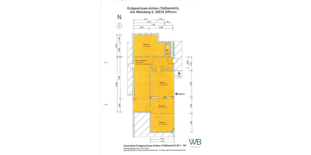 Gewerbeobjekt Gifhorn - 1.100&euro; | Angebot:25284804