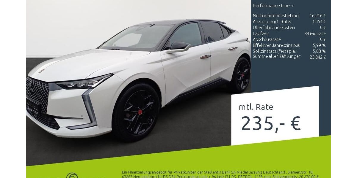 DS Automobiles DS4 10.948 km 20.270 &euro; Ahaus 48683