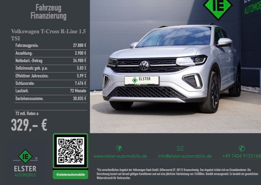 VW T-Cross 24.574 km 27.888 &euro; Epfendorf 78736