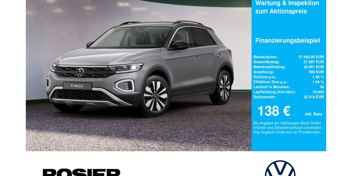 VW T-Roc 4.989 km 27.659 &euro; Menden 58706