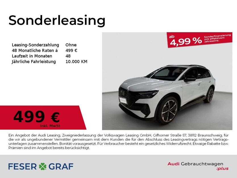 Audi Q4 7.993 km 52.990 € Bernburg 06406