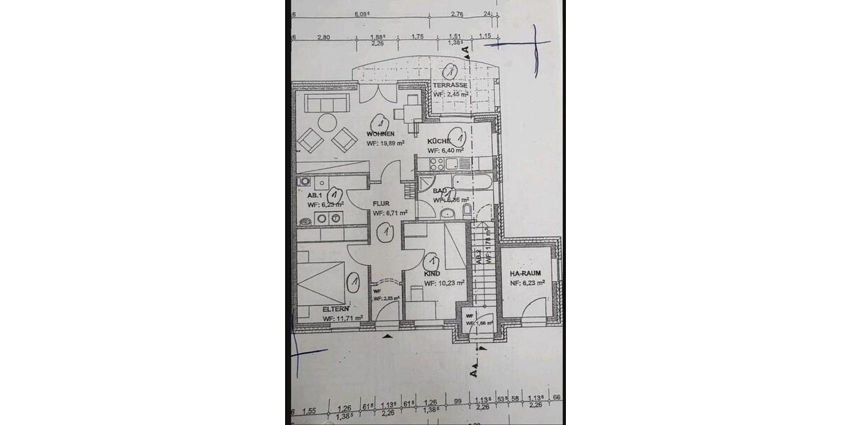 Erdgeschoßwohnung Lüneburg Goseburg-Zeltberg - 3 Zimmer, 75 m&sup2;, 350.000&euro; | Angebot:27016250