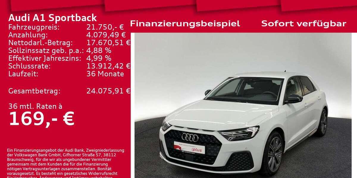 Audi A1 15.900 km 21.750 &euro; Berlin 10587