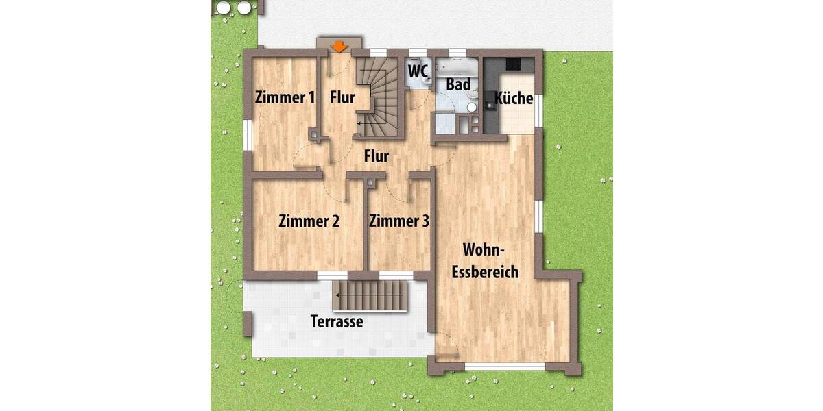 Mehrfamilienhaus, Wohnhaus Penzberg Wölfl - 9 Zimmer, 234 m&sup2;, 970.000&euro; | Angebot:26117367