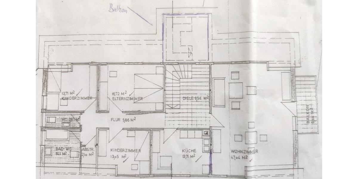 Dachgeschoßwohnung Marpingen - 5 Zimmer, 135 m&sup2;, 800&euro; | Angebot:26121979
