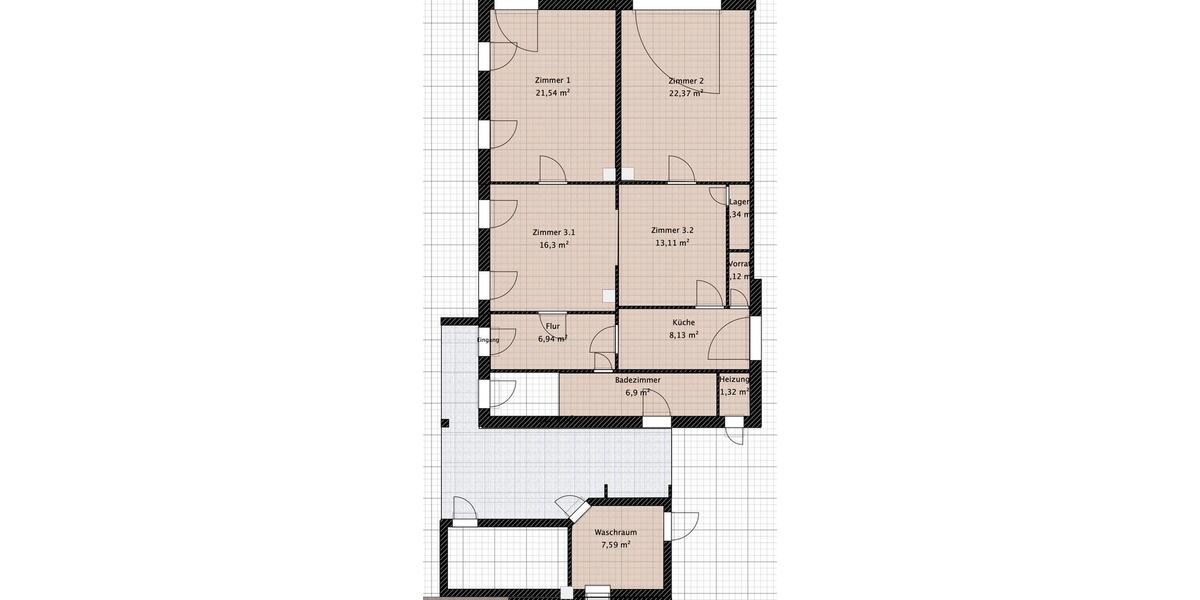 Erdgeschoßwohnung Lütjenburg - 2.5 Zimmer, 102 m&sup2;, 1.000&euro; | Angebot:26295044