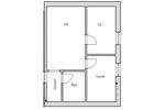 Dachgeschoßwohnung Eschenbach in der Oberpfalz - 2 Zimmer, 34 m&sup2;, 400&euro; | Angebot:26351858