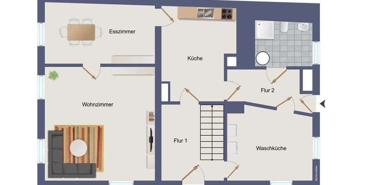 Einfamilienhaus Königsbach-Stein Königsbach - 7 Zimmer, 193 m&sup2;, 298.000&euro; | Angebot:24860353