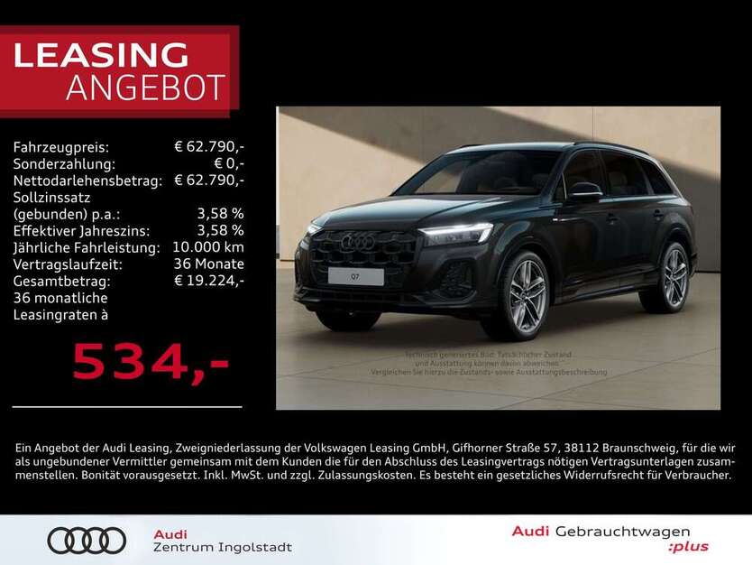 Audi Q7 29.050 km 62.790 € Ingolstadt 85057
