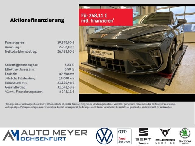 Cupra Leon 37.284 km 29.370 € Reichenberg 97234