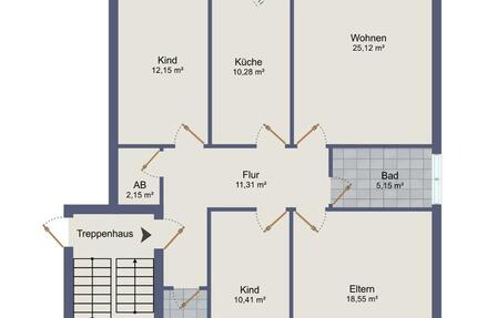Wohnung Vechta - 4 Zimmer, 100 m&sup2;, 278.000&euro; | Angebot:24626081