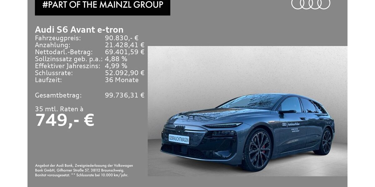 Audi S6 e-tron 18.070 km 89.530 &euro; Bad Reichenhall 83435