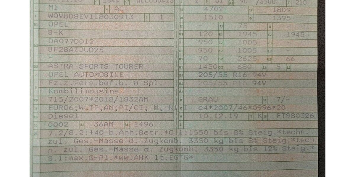 Opel Astra 1.5CDTi Klimatr Navi Sitzh.1Hd GARANTIE 1a 73.000 km 13.000 &euro; Erftstadt 50374