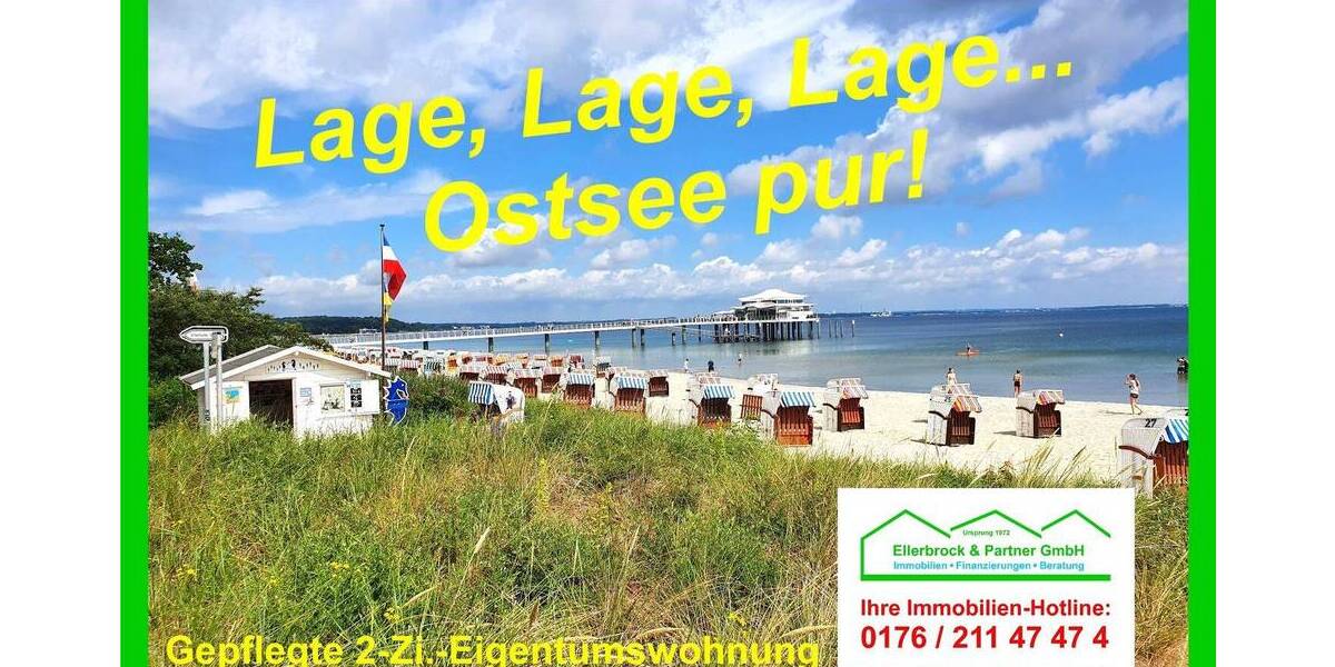 Etagenwohnung Timmendorfer Strand - 2 Zimmer, 51 m&sup2;, 349.000&euro; | Angebot:26834154