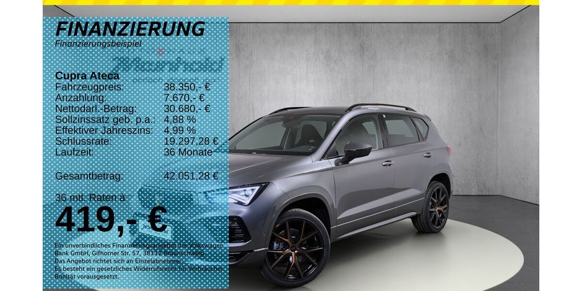 Cupra Ateca 6.000 km 38.350 &euro; Auerbach/Rebesgrün 08209