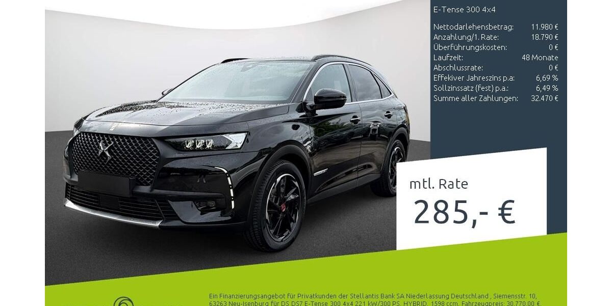 DS Automobiles DS7 (Crossback) 49.835 km 29.880 &euro; Borken 46325