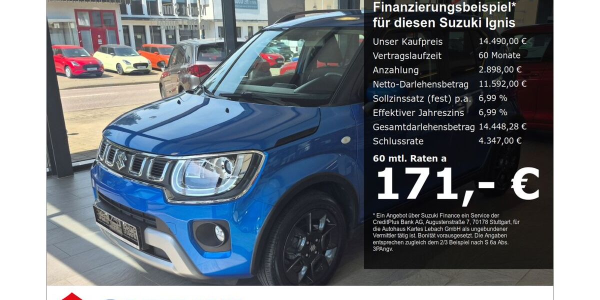 Suzuki Ignis 68.500 km 14.490 &euro; Lebach 66822