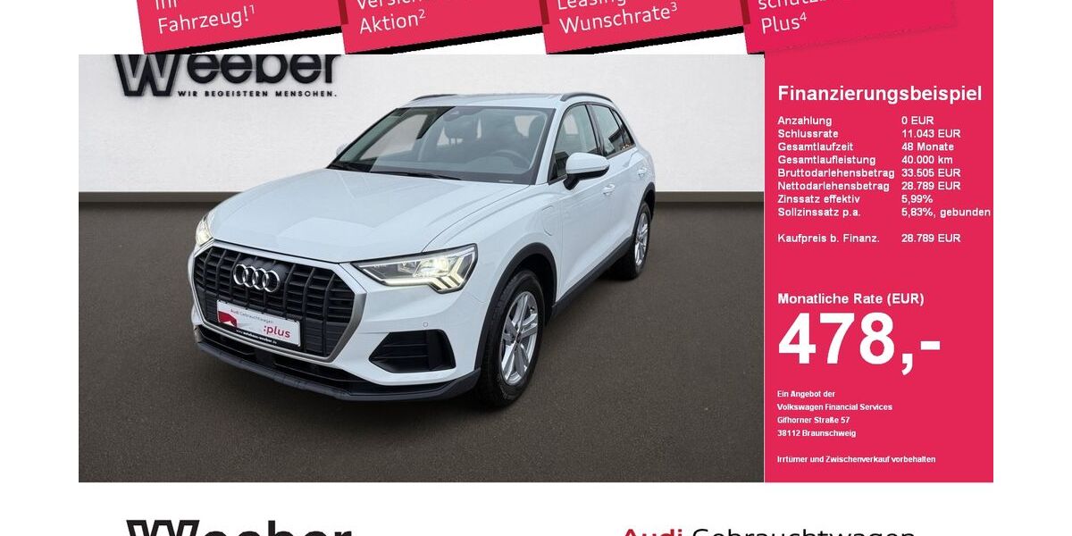Audi Q3 27.876 km 27.750 &euro; Weil der Stadt 71263