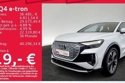 Audi Q4 e-tron 49.187 km 36.485 € Eching 85386