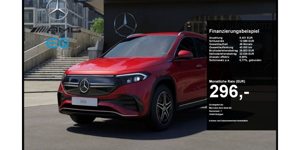 Mercedes-Benz EQA 23.976 km 31.470 &euro; Dortmund 44139