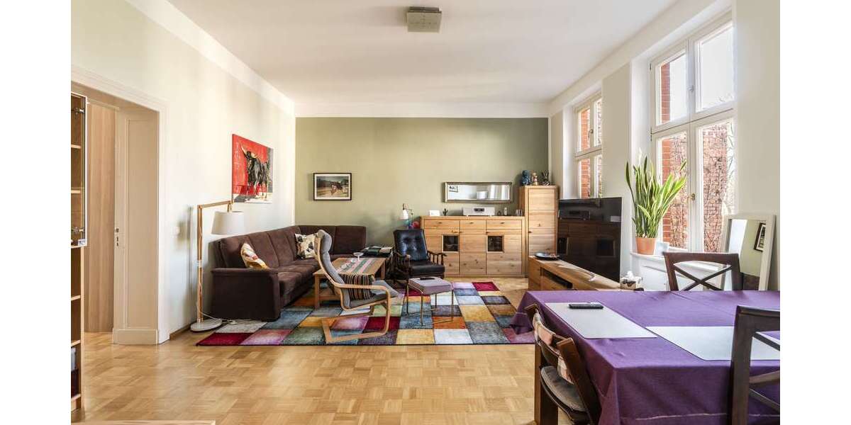 Etagenwohnung Potsdam Berliner Vorstadt - 3 Zimmer, 93 m&sup2;, 465.000&euro; | Angebot:25571305