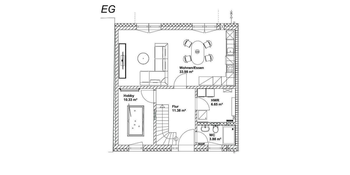 Einfamilienhaus Ohrdruf - 5 Zimmer, 126 m&sup2;, 353.700&euro; | Angebot:25707328