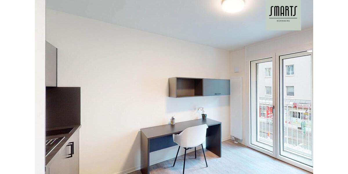 Etagenwohnung Nürnberg Gleißhammer - 1 Zimmer, 20 m&sup2;, 510&euro; | Angebot:26348738