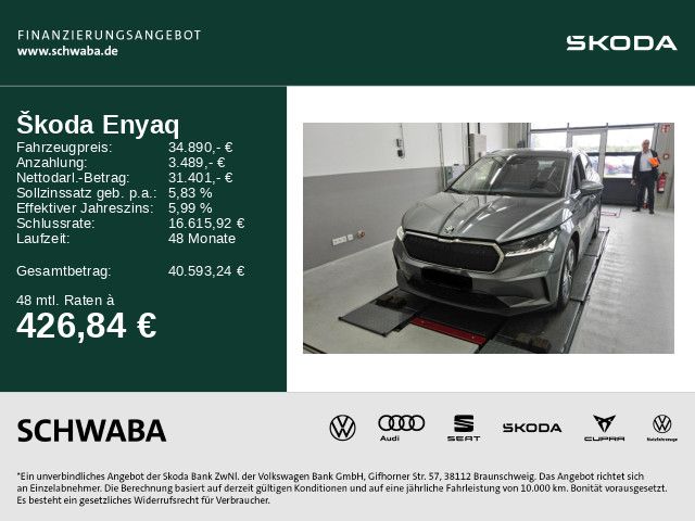 Skoda Enyaq 73.700 km 33.380 € Gersthofen 86368