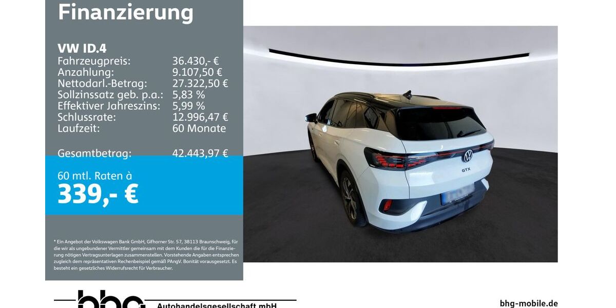 VW ID.4 61.382 km 35.760 &euro; Rottweil 78628