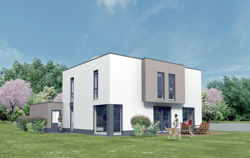 Modernes Ausbauhaus von Visio PlanHaus (5 Schlafräume) zimmer