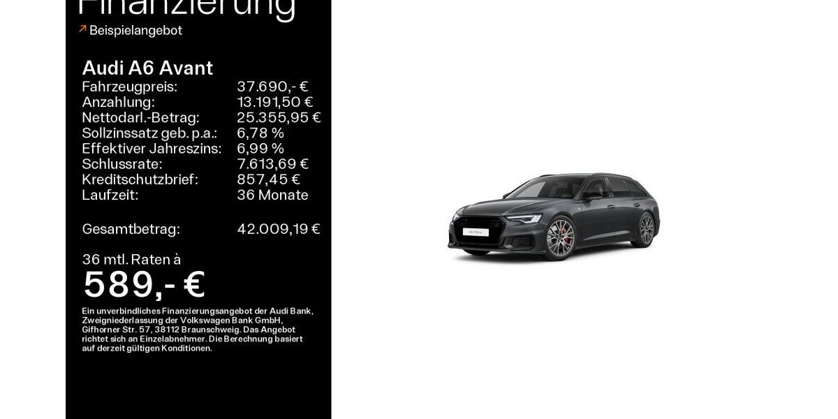 Audi A6 92.312 km 37.690 &euro; Heidenheim a. d. B. 89520