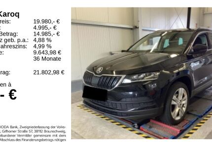 Skoda Karoq 65.050 km 18.980 € Gifhorn 38518