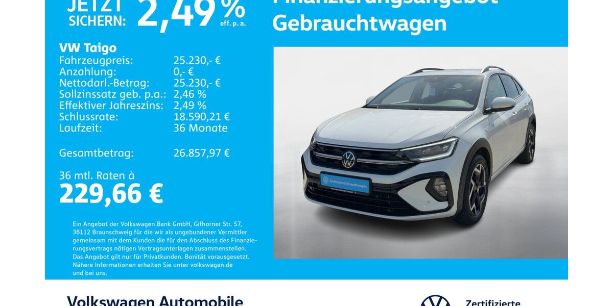 VW Taigo 27.120 km 25.230 &euro; Stuttgart-Wangen 70188