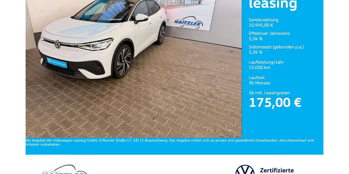 VW ID.5 7.400 km 43.980 &euro; Gernsbach 76593