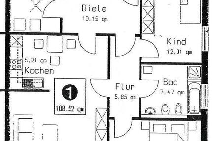 Wohnung Homburg - 3 Zimmer, 102 m&sup2;, 950&euro; | Angebot:26425776