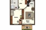 Etagenwohnung Ansbach - 2 Zimmer, 52 m&sup2;, 620&euro; | Angebot:20620275