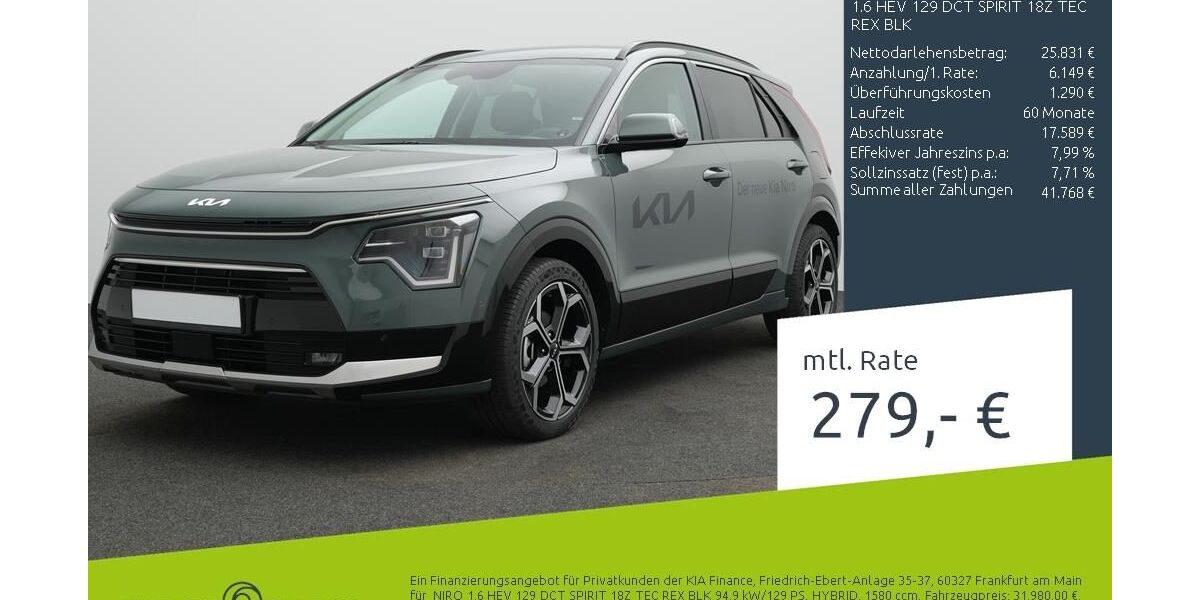 Kia Niro 5.900 km 31.589 &euro; Borken 46325
