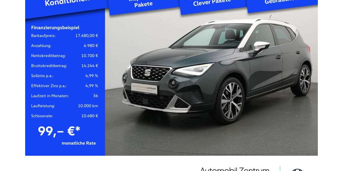 Seat Arona 29.979 km 17.680 &euro; Leverkusen 51379