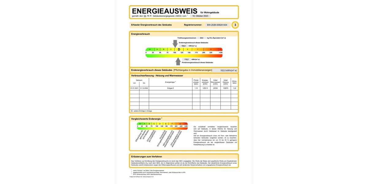 Etagenwohnung Lauda-Königshofen Königshofen - 4 Zimmer, 129 m&sup2;, 238.999&euro; | Angebot:26112390