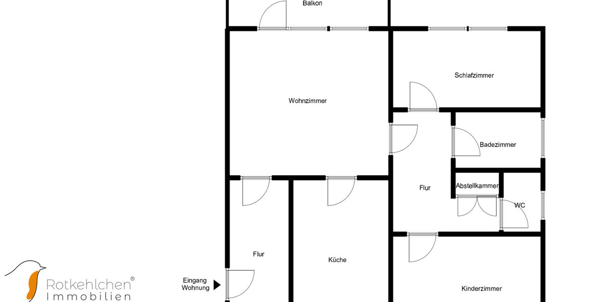 Etagenwohnung Nettetal Lobberich - 3 Zimmer, 83 m&sup2;, 195.000&euro; | Angebot:26274336