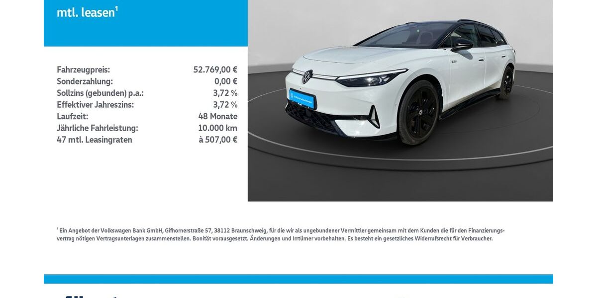 VW ID.7 24.637 km 49.858 &euro; Leinefelde-Worbis/DE 37327