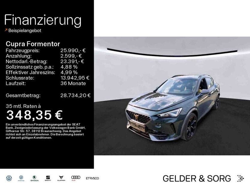 Cupra Formentor 42.900 km 25.990 € Lichtenfels 96215