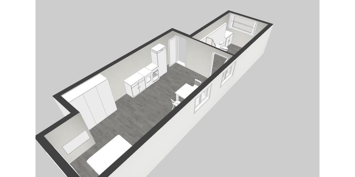 1-Zimmer Souterrain Wohnung in Rietberg 1 zimmer