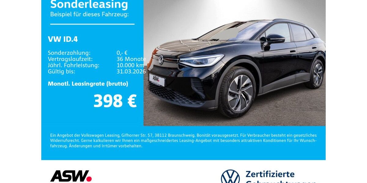 VW ID.4 12.990 km 32.890 &euro; Neckarsulm 74172