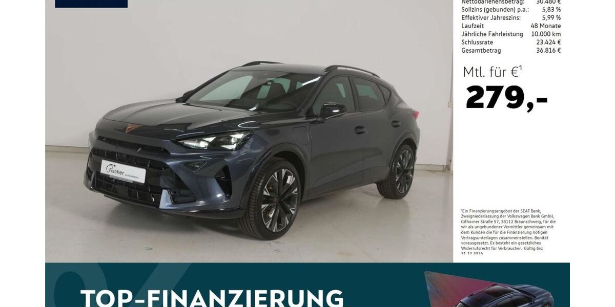 Cupra Formentor 8.921 km 38.480 &euro; Amberg 92224