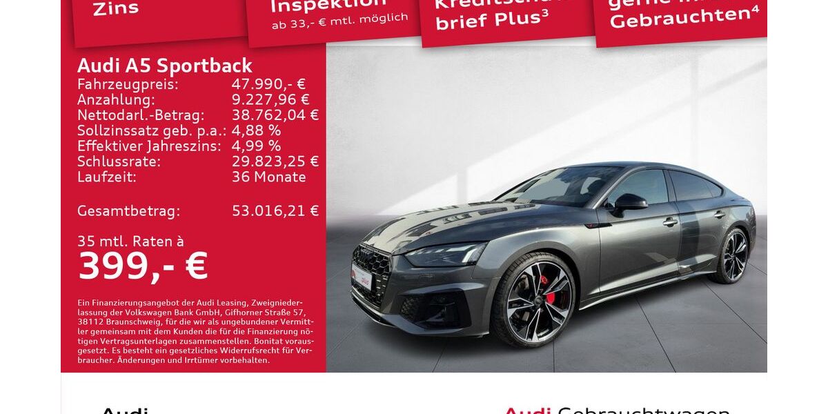 Audi A5 32.698 km 47.990 &euro; Dresden 01067