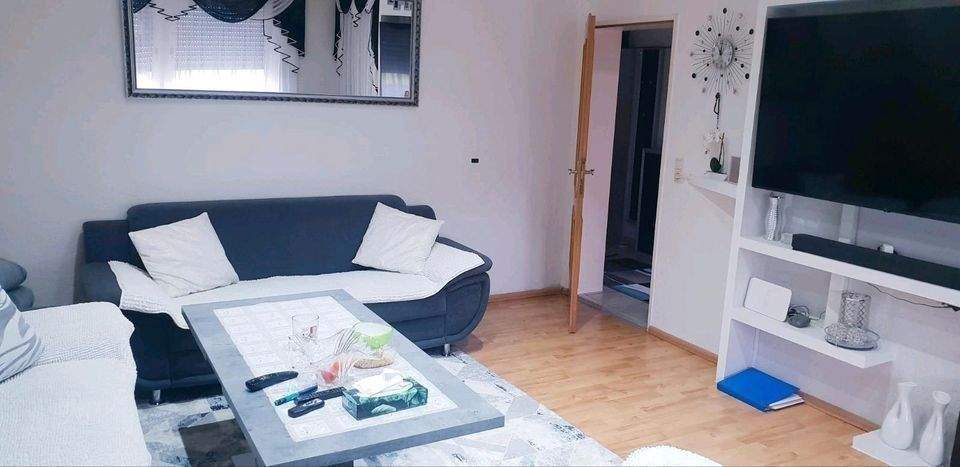 3 Zi WHg mit 79 Qm im EG mit großen Balkon